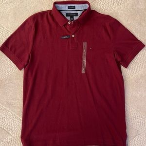 Red/Burgandy Tommy Hilfiger Polo